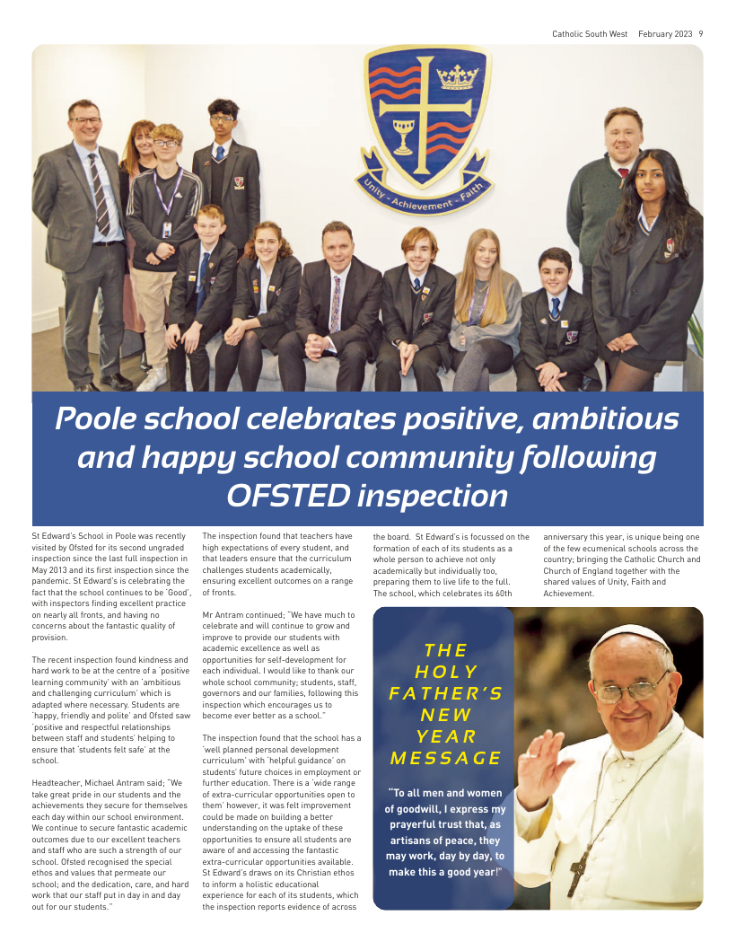 Feb 2023 edition of the Catholic South West