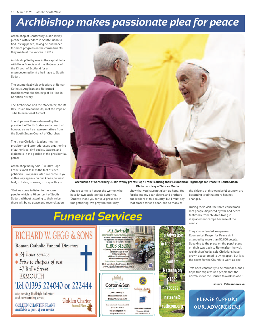 Mar 2023 edition of the Catholic South West