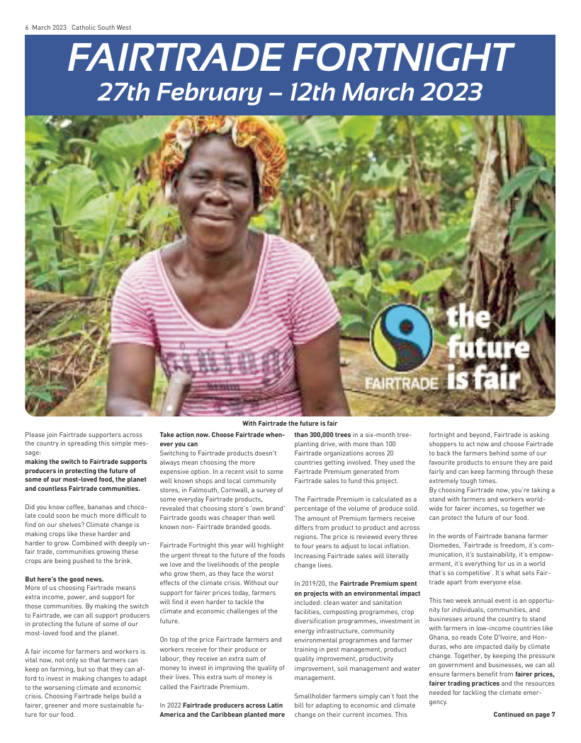 Mar 2023 edition of the Catholic South West