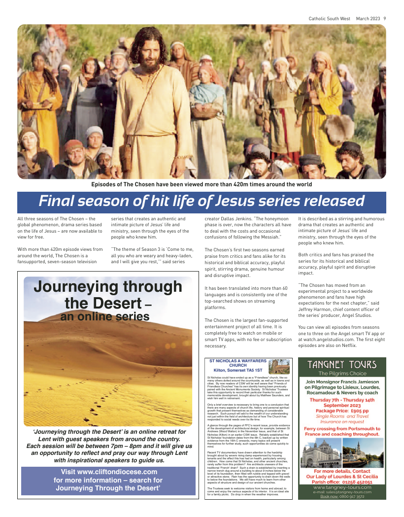 Mar 2023 edition of the Catholic South West