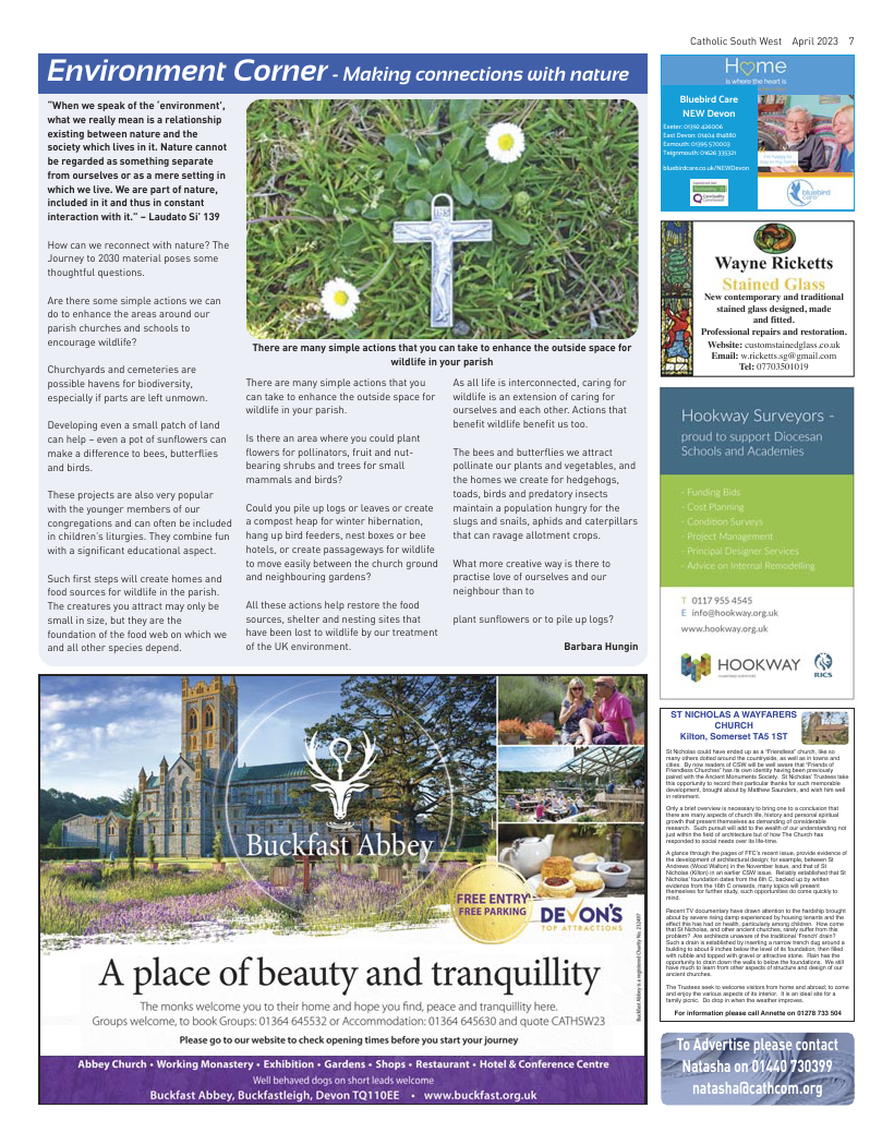 Apr 2023 edition of the Catholic South West