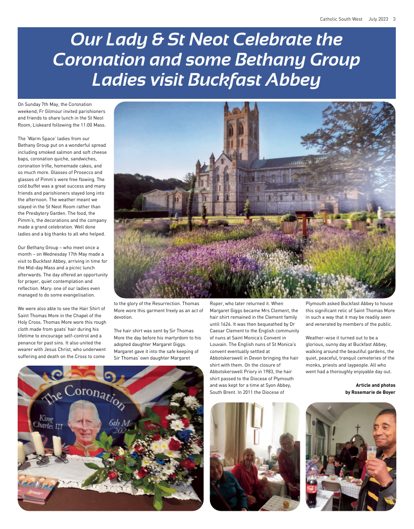 Jul 2023 edition of the Catholic South West