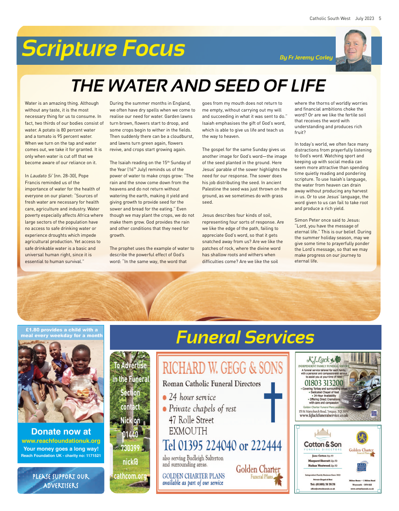 Jul 2023 edition of the Catholic South West