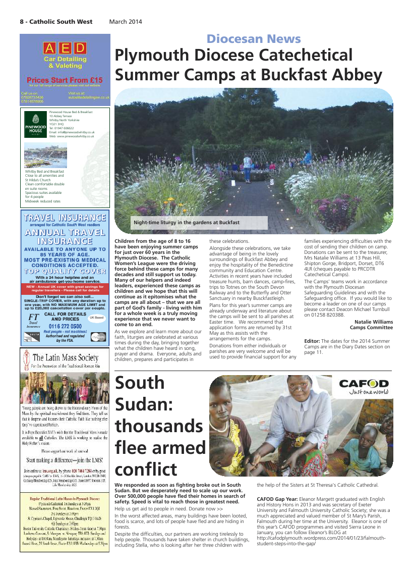 Mar 2014 edition of the Catholic South West