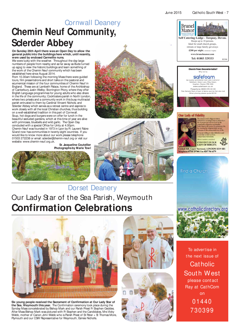 Jun 2015 edition of the Catholic South West