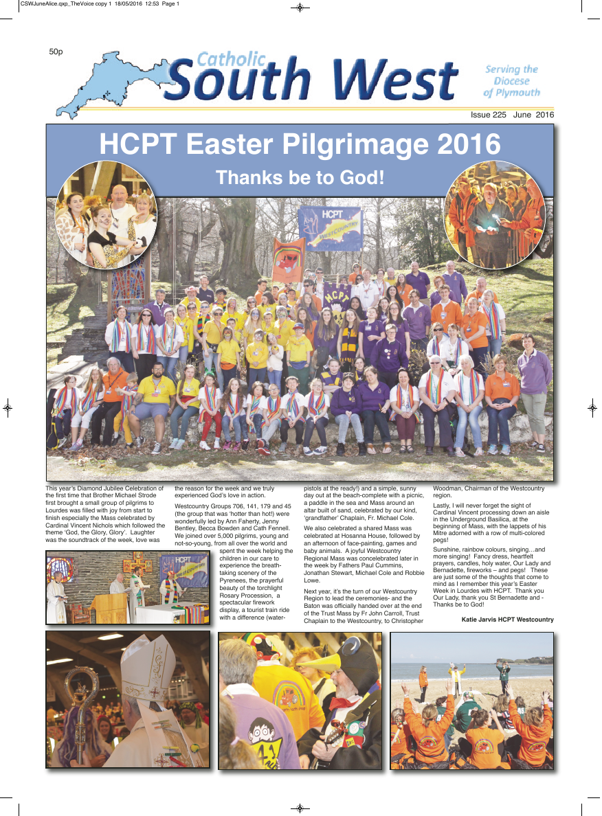 Jun 2016 edition of the Catholic South West