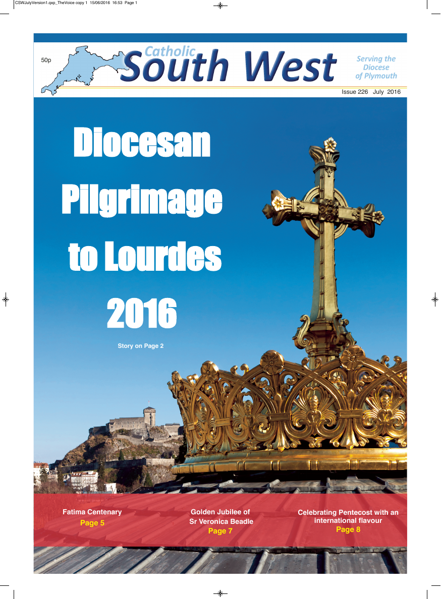 Jul 2016 edition of the Catholic South West