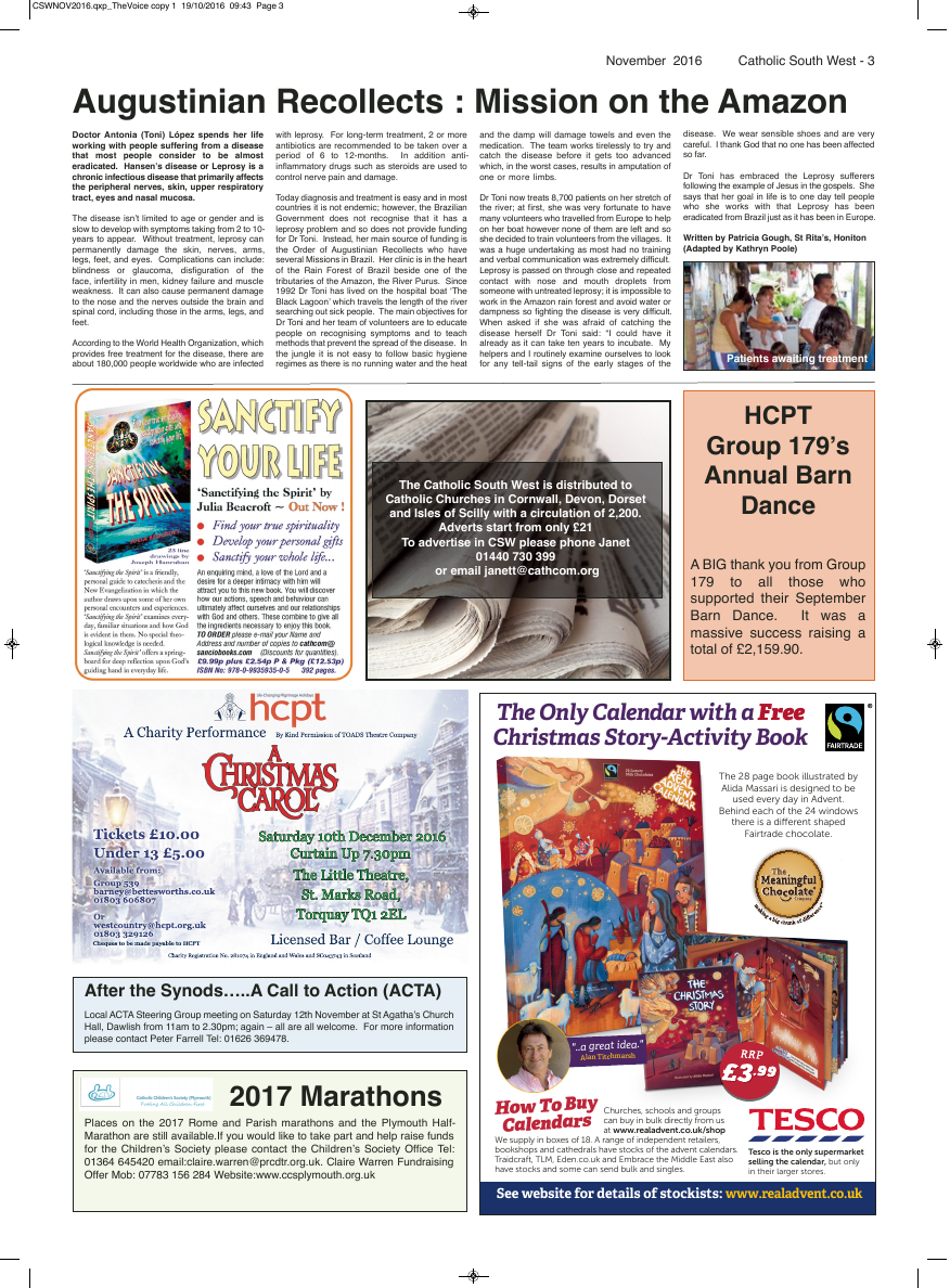 Nov 2016 edition of the Catholic South West