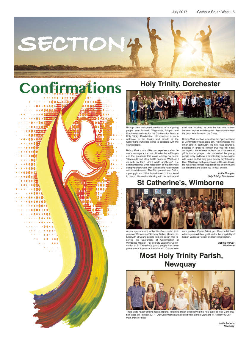 Jul 2017 edition of the Catholic South West - Page 