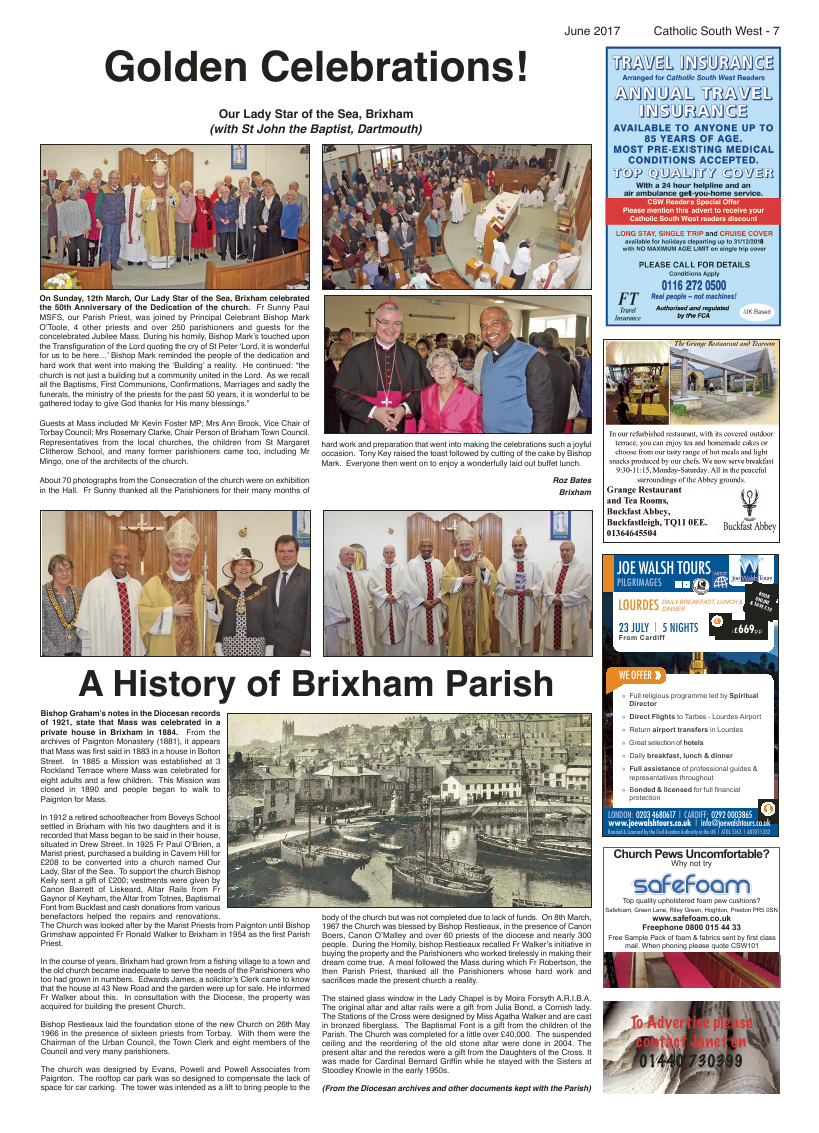 Jun 2017 edition of the Catholic South West - Page 