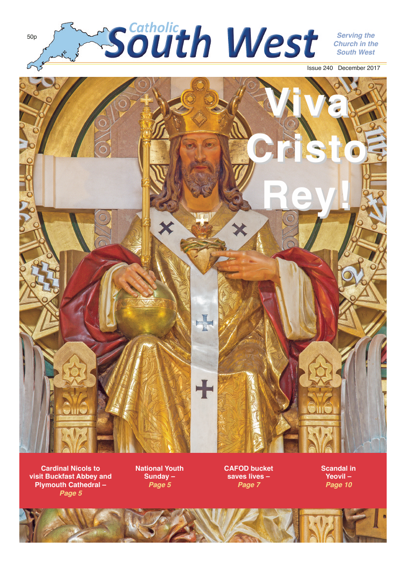 Dec 2017 edition of the Catholic South West - Page 