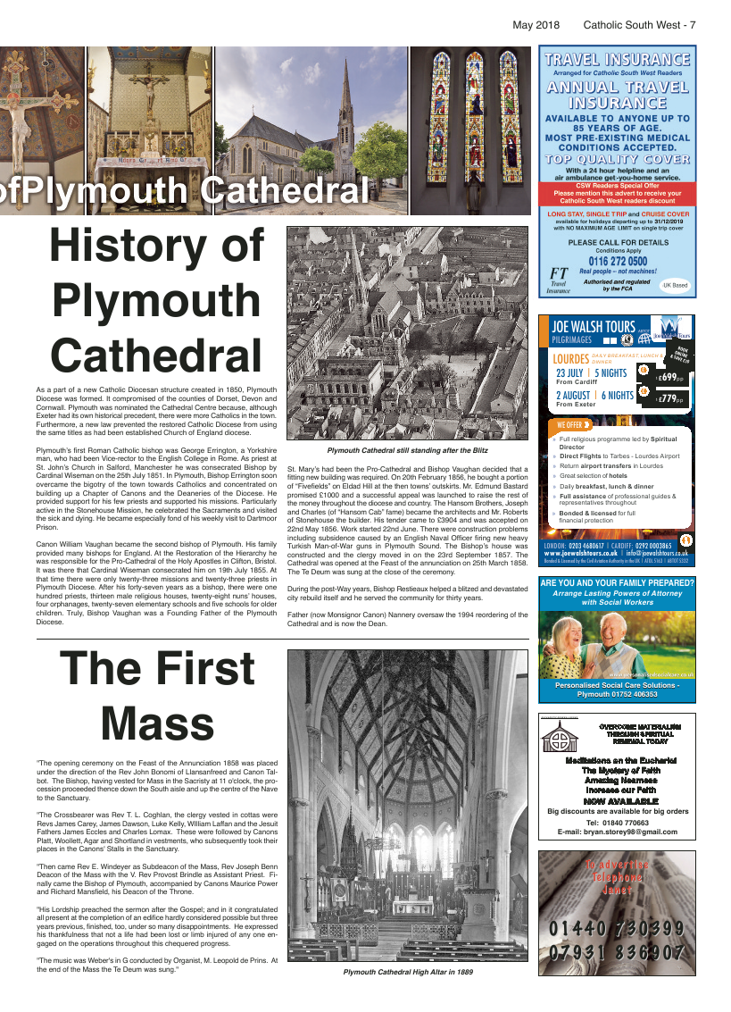 May 2018 edition of the Catholic South West - Page 