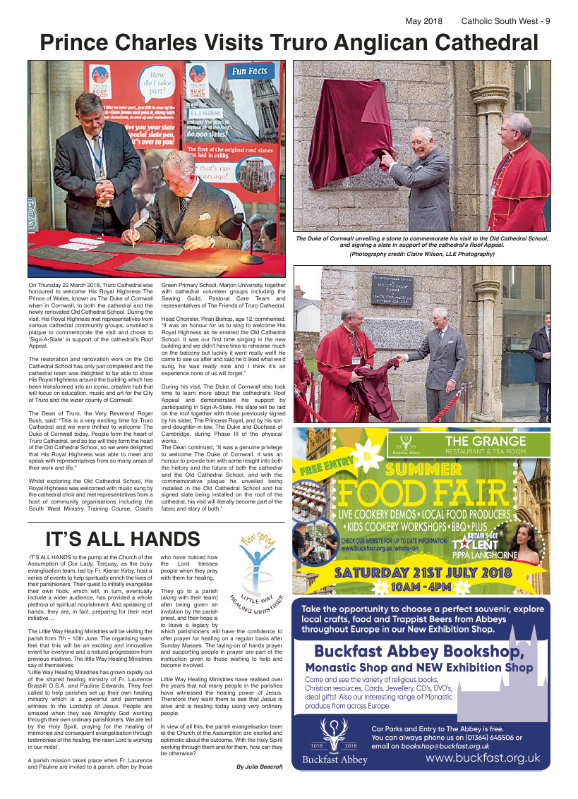 May 2018 edition of the Catholic South West - Page 