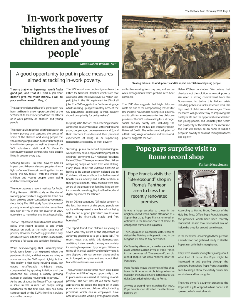 Feb 2022 edition of the Catholic Post Feb 2022 edition of the Catholic Post