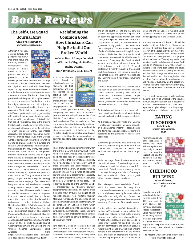 Jun 2022 edition of the Catholic Post