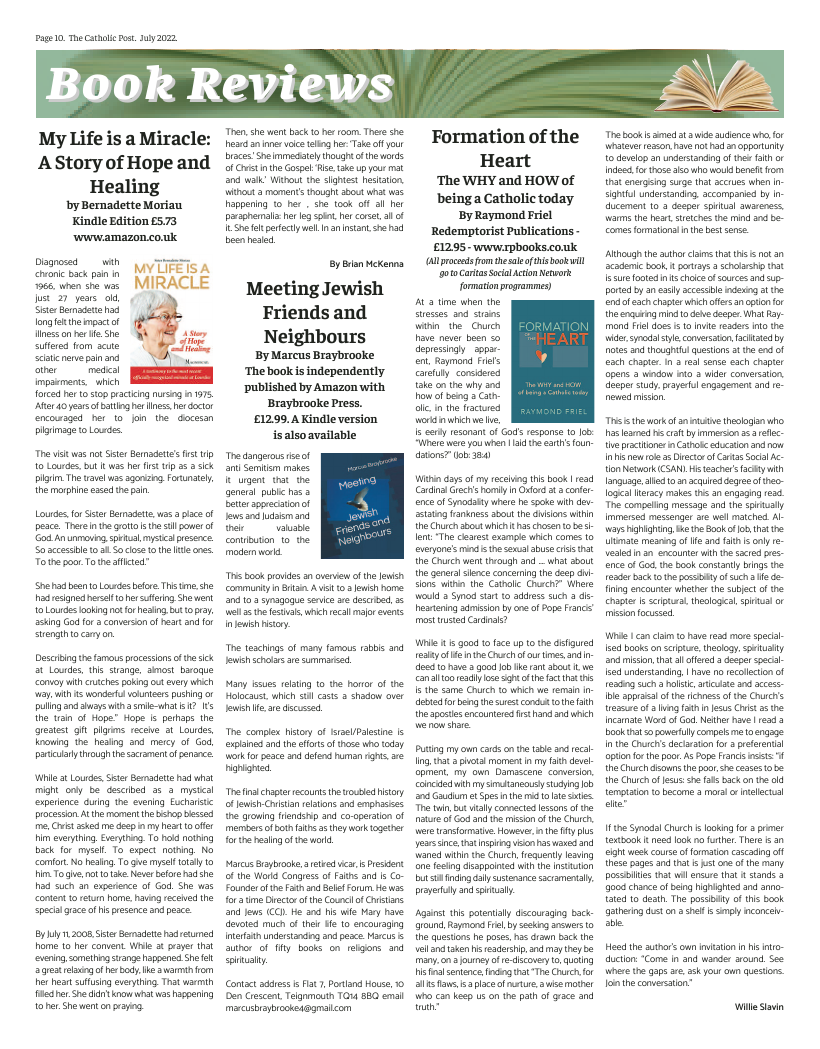Jul 2022 edition of the Catholic Post Jul 2022 edition of the Catholic Post