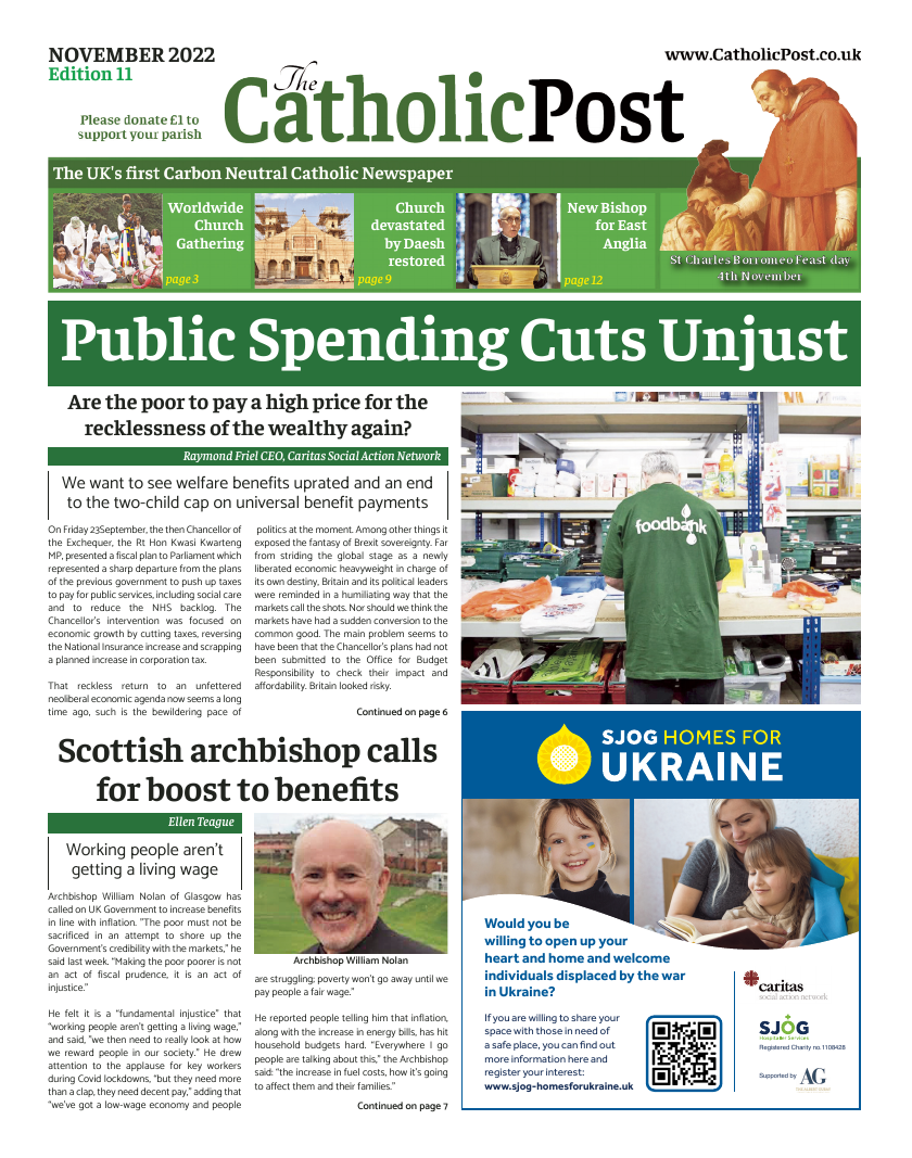 Nov 2022 edition of the Catholic Post Nov 2022 edition of the Catholic Post