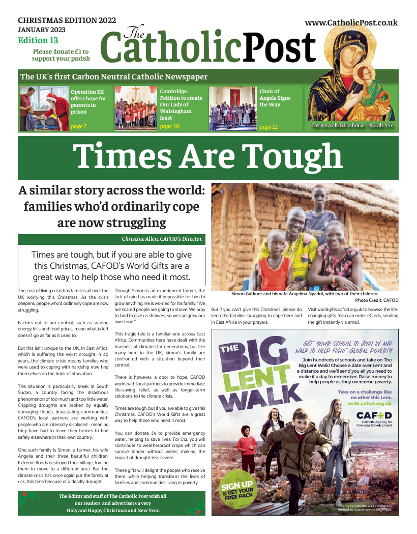 Jan 2023 edition of the Catholic Post Jan 2023 edition of the Catholic Post