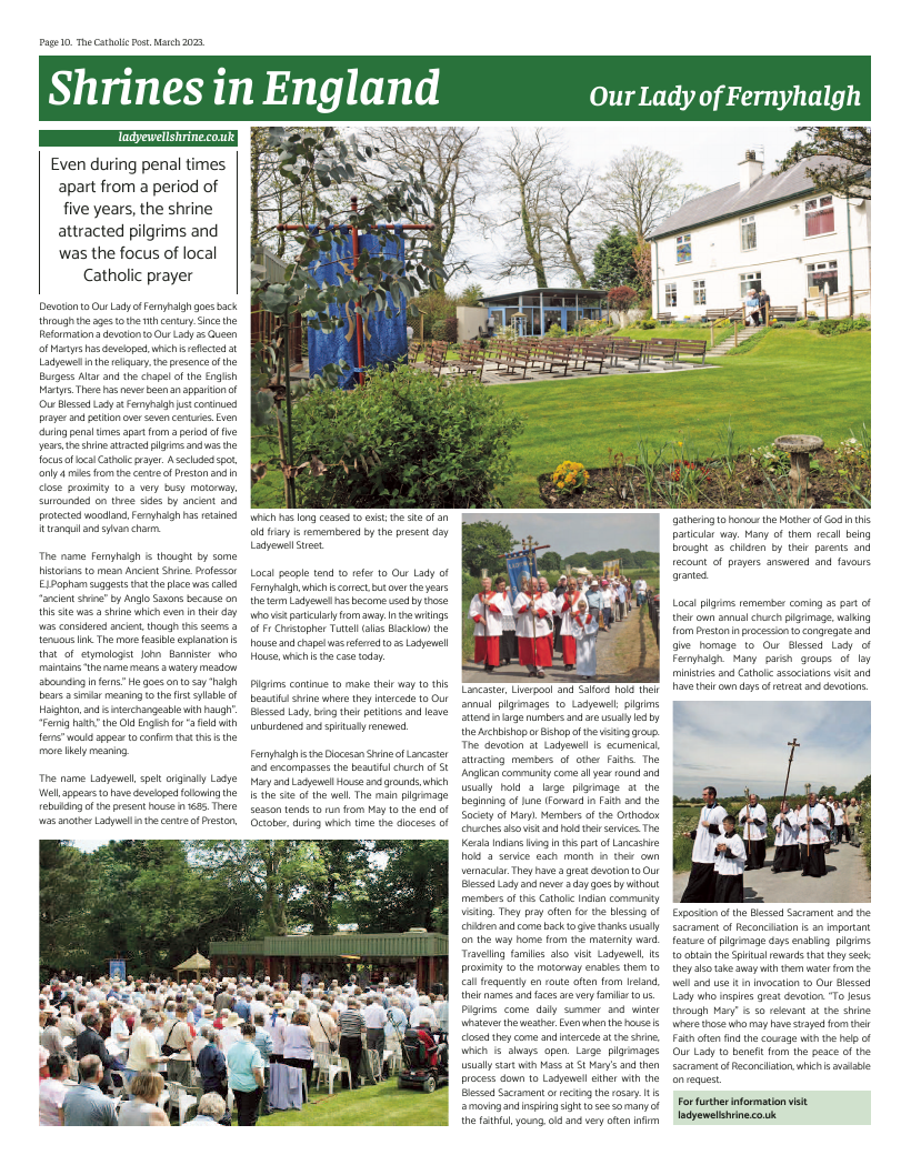 Mar 2023 edition of the Catholic Post Mar 2023 edition of the Catholic Post