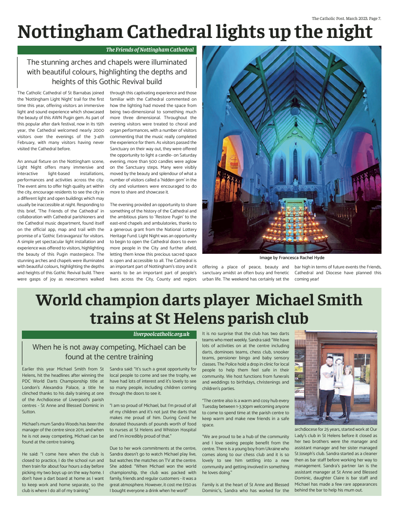 Mar 2023 edition of the Catholic Post Mar 2023 edition of the Catholic Post