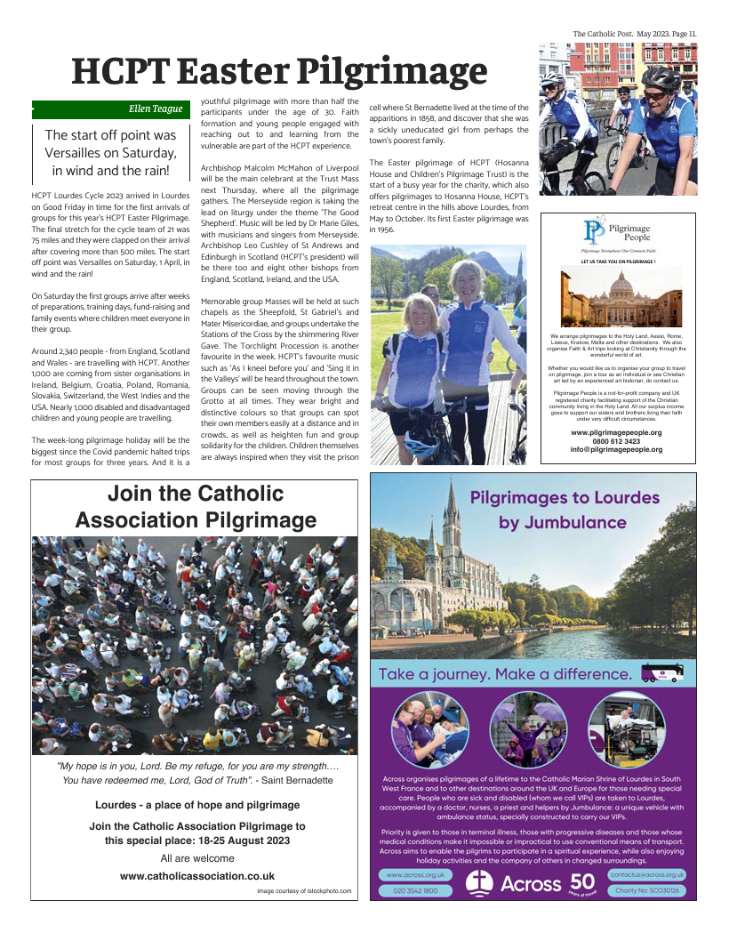 May 2023 edition of the Catholic Post