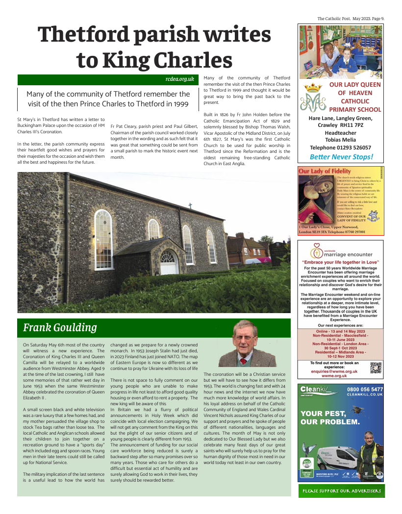 May 2023 edition of the Catholic Post May 2023 edition of the Catholic Post