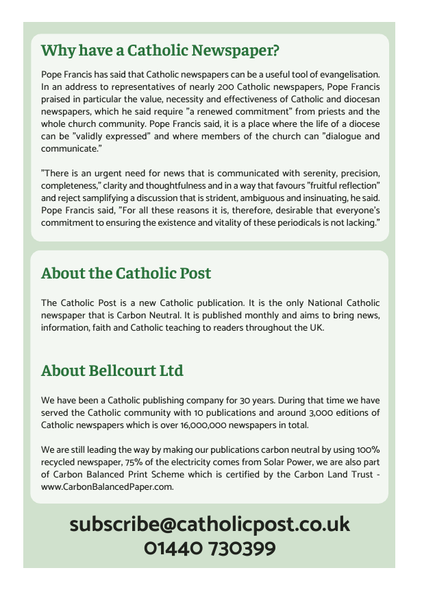 May 2024 edition of the Catholic Post May 2024 edition of the Catholic Post