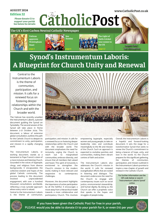 Aug 2024 edition of the Catholic Post Aug 2024 edition of the Catholic Post