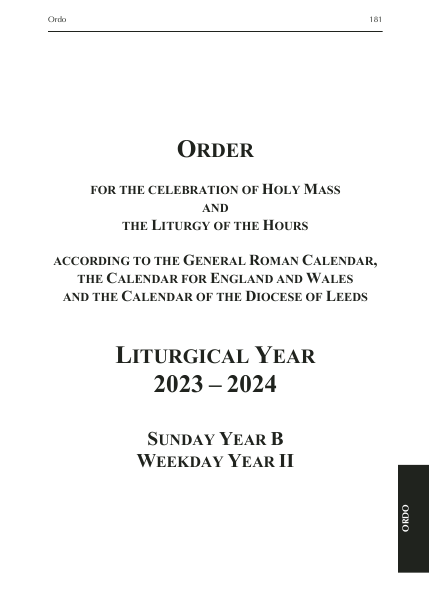 2024 edition of the Leeds Diocese Yearbook