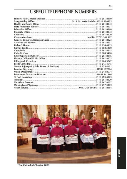 2024 edition of the Leeds Diocese Yearbook