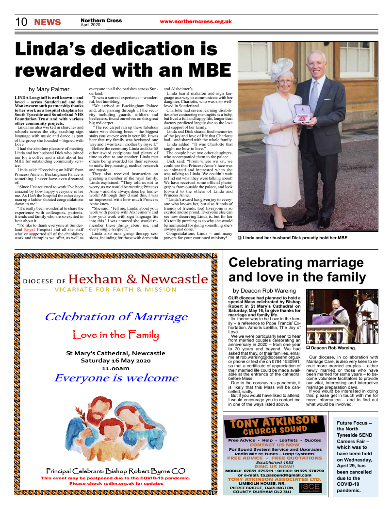 Apr 2020 edition of the Northern Cross