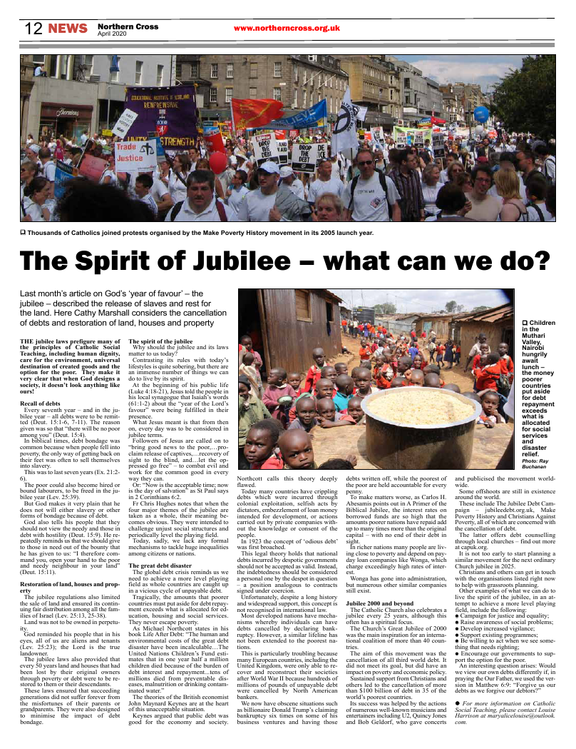 Apr 2020 edition of the Northern Cross