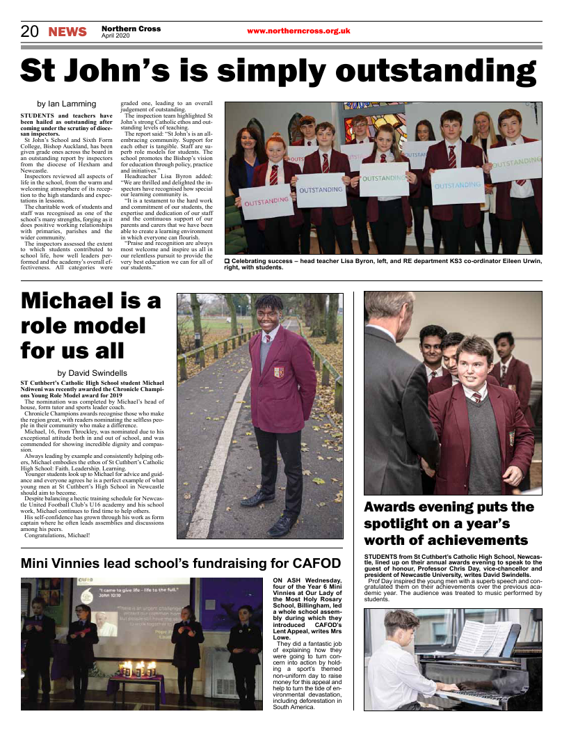 Apr 2020 edition of the Northern Cross