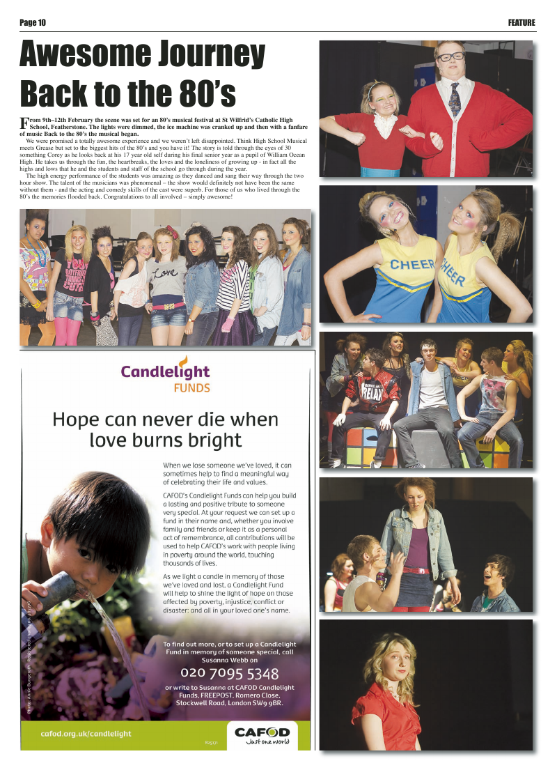 Feb 2010 edition of the Leeds Catholic Post Feb 2010 edition of the Leeds Catholic Post