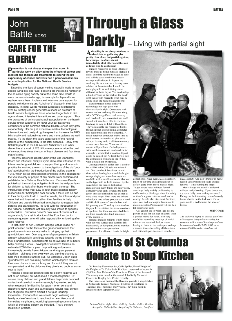 Feb 2010 edition of the Leeds Catholic Post Feb 2010 edition of the Leeds Catholic Post