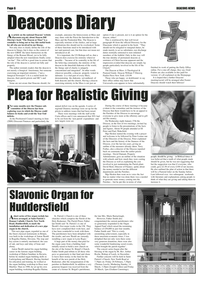 Feb 2010 edition of the Leeds Catholic Post