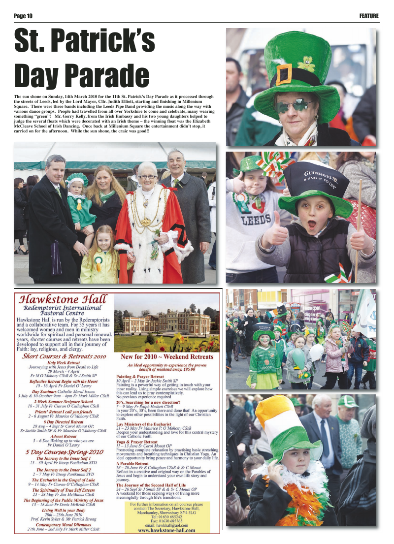 Mar 2010 edition of the Leeds Catholic Post