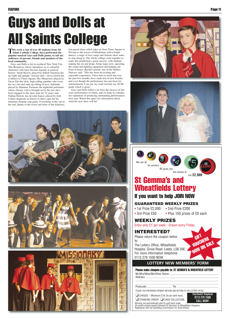 Mar 2010 edition of the Leeds Catholic Post