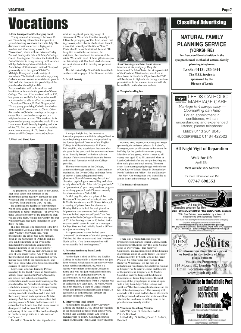 Apr 2010 edition of the Leeds Catholic Post