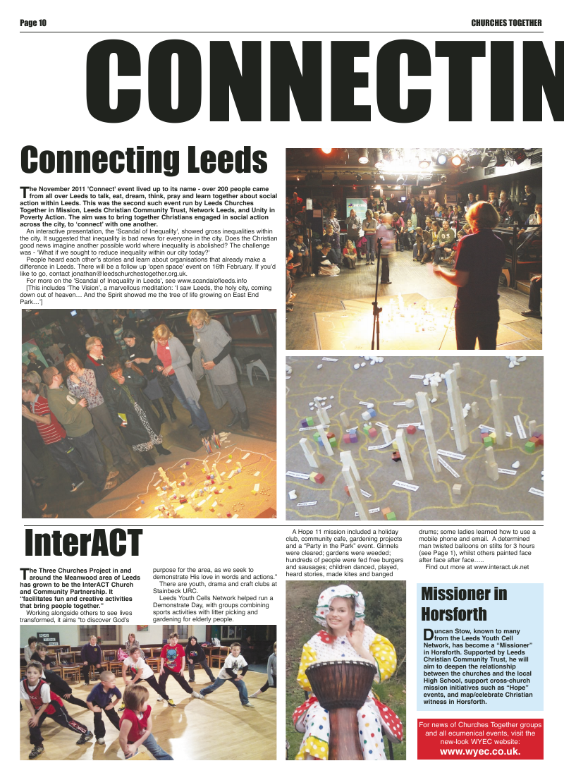 Jan 2012 U edition of the Leeds Catholic Post Jan 2012 U edition of the Leeds Catholic Post