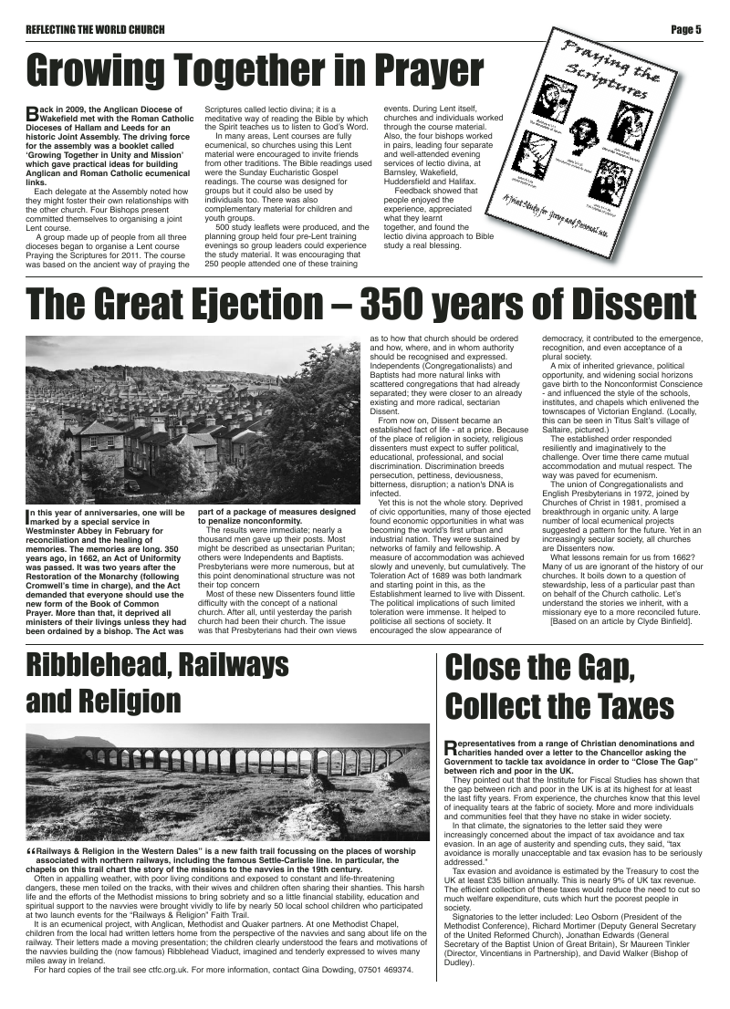 Jan 2012 U edition of the Leeds Catholic Post