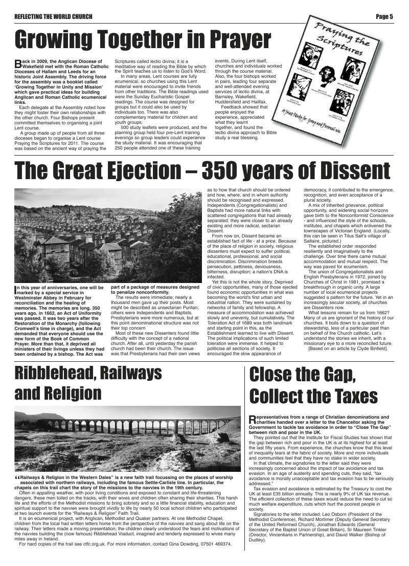 Jan 2012 U edition of the Leeds Catholic Post Jan 2012 U edition of the Leeds Catholic Post
