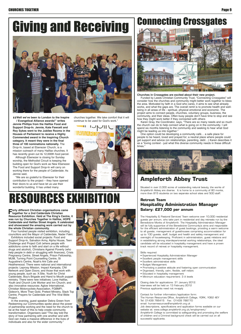 Jan 2012 U edition of the Leeds Catholic Post