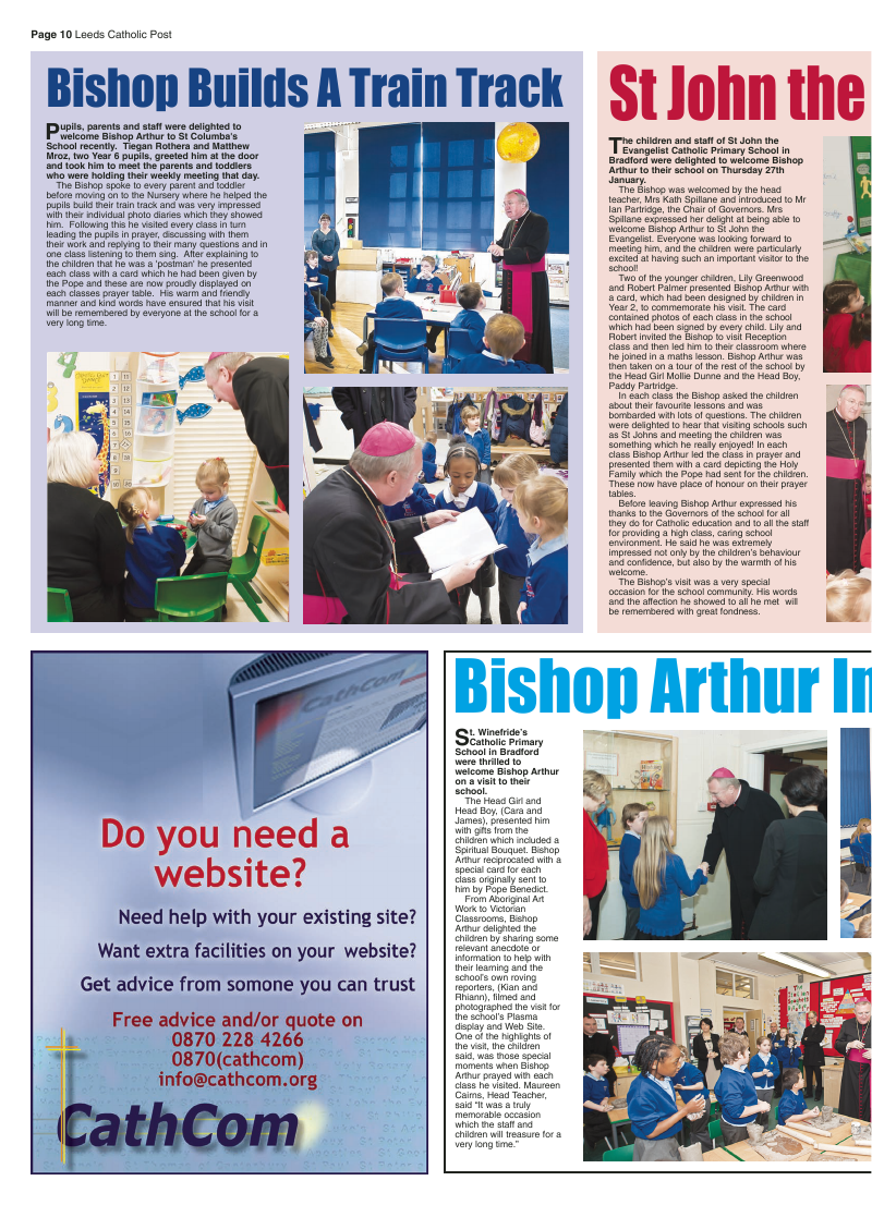 Feb 2012 edition of the Leeds Catholic Post