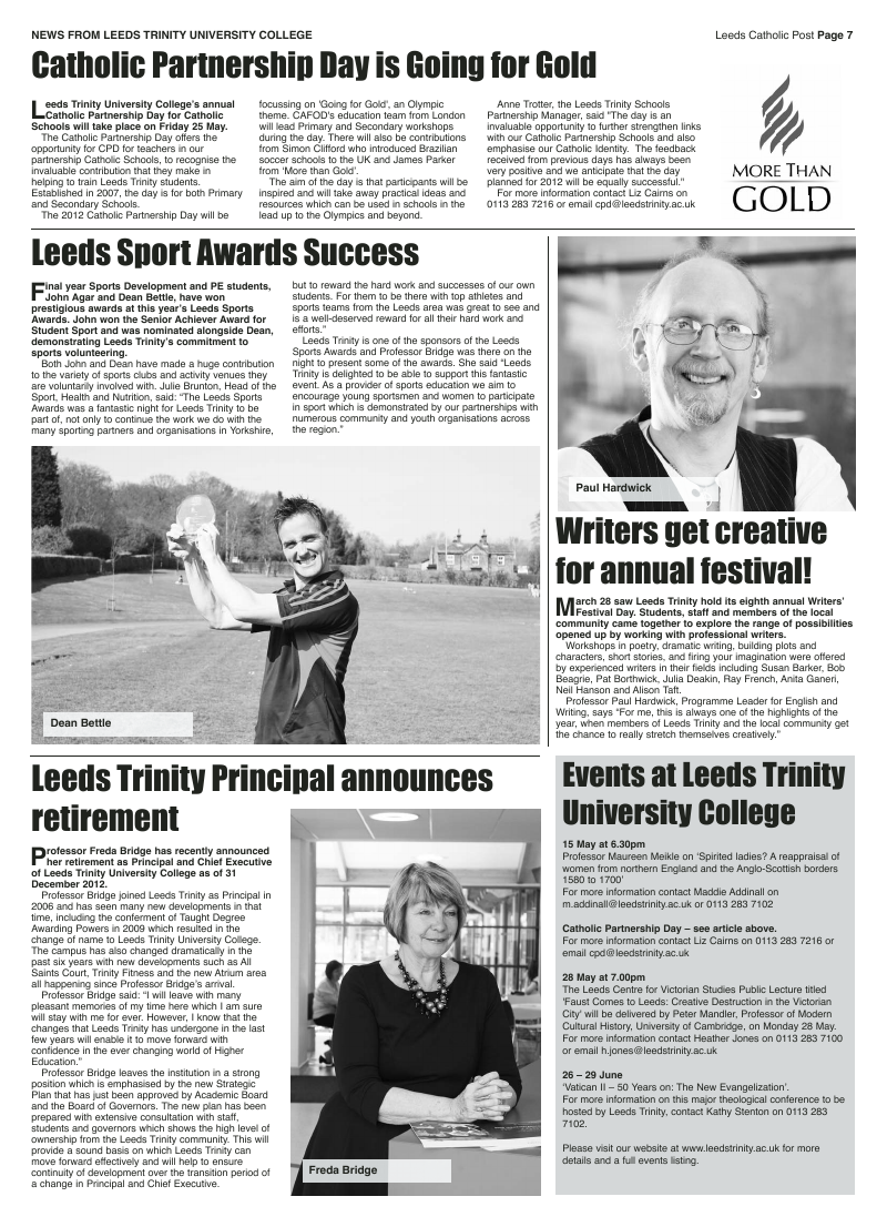 Apr 2012 edition of the Leeds Catholic Post