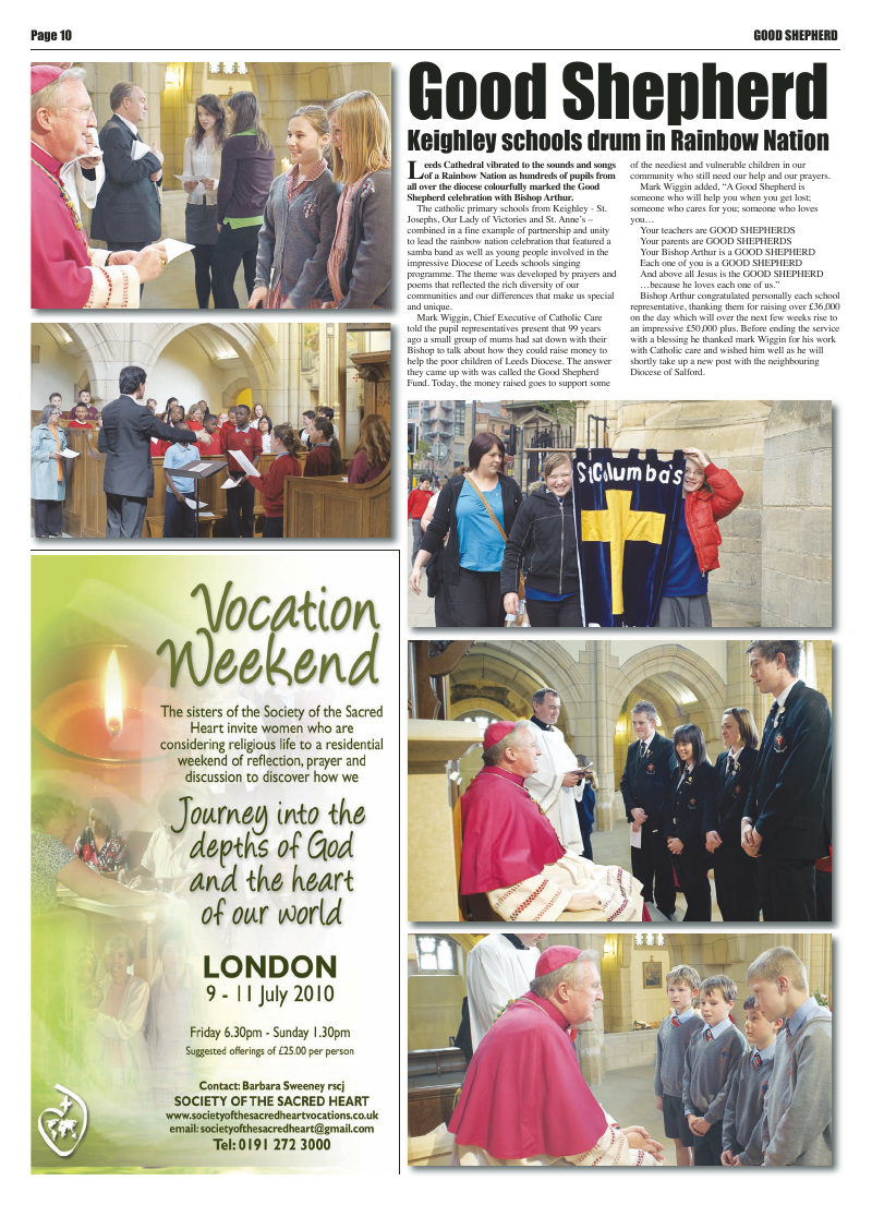 May 2010 edition of the Leeds Catholic Post