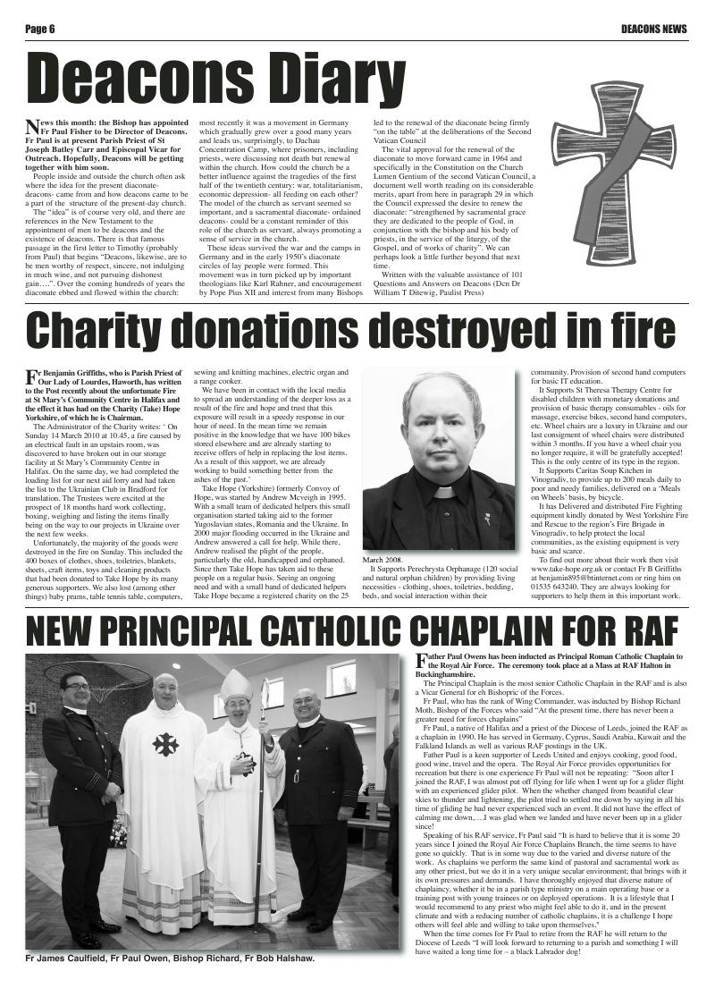 May 2010 edition of the Leeds Catholic Post