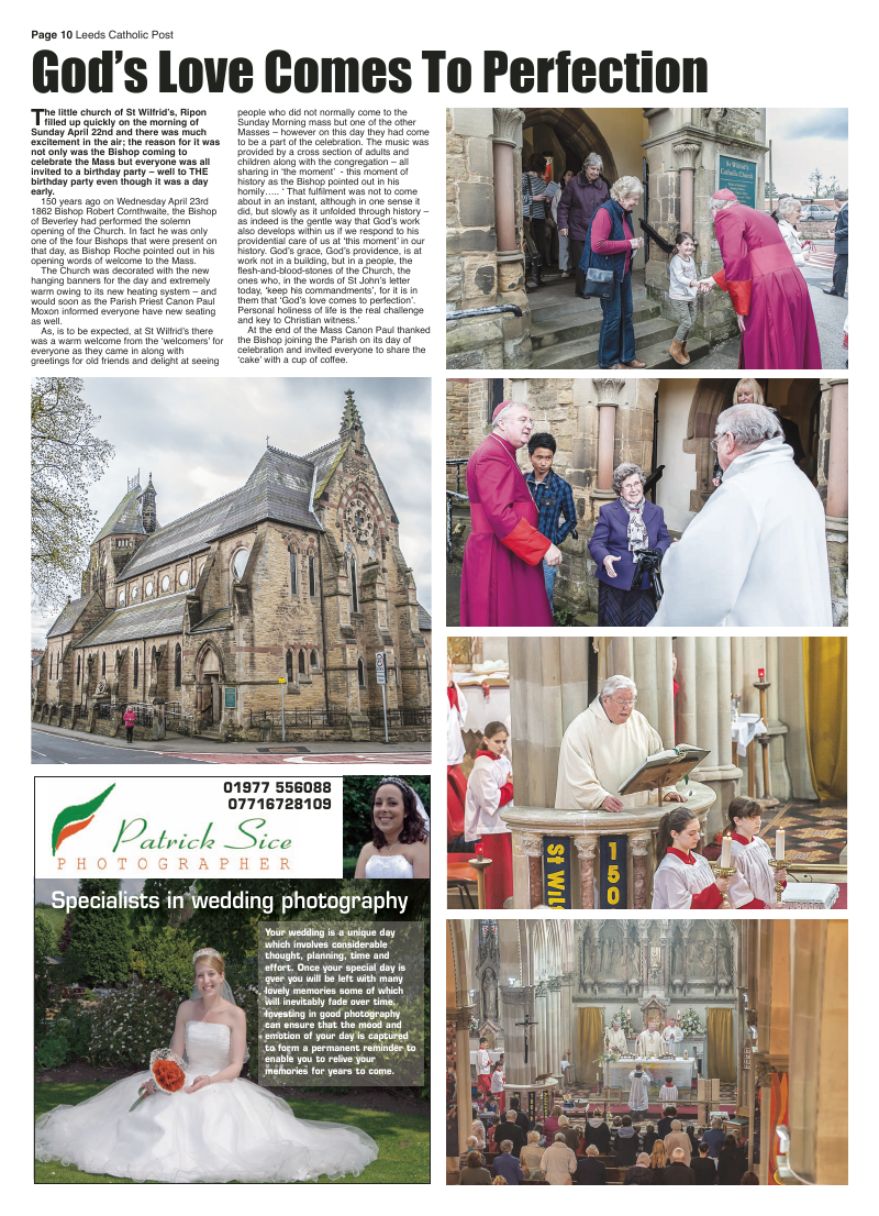 May 2012 edition of the Leeds Catholic Post