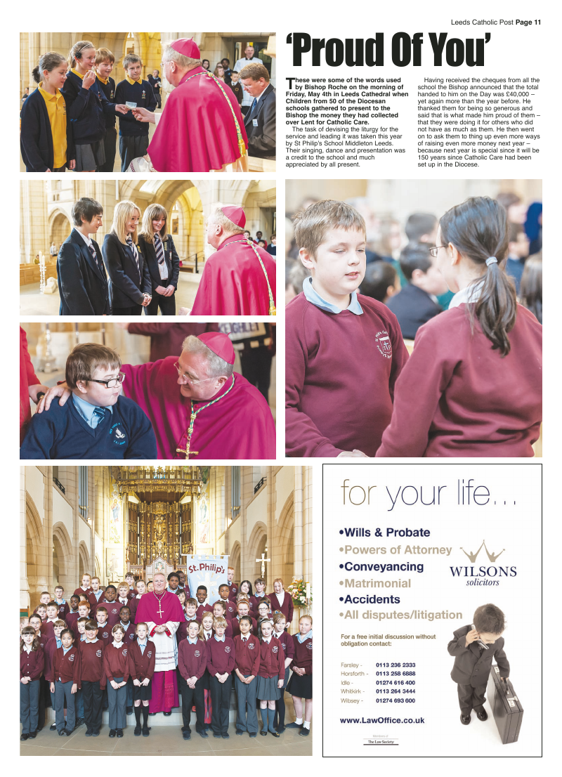 May 2012 edition of the Leeds Catholic Post