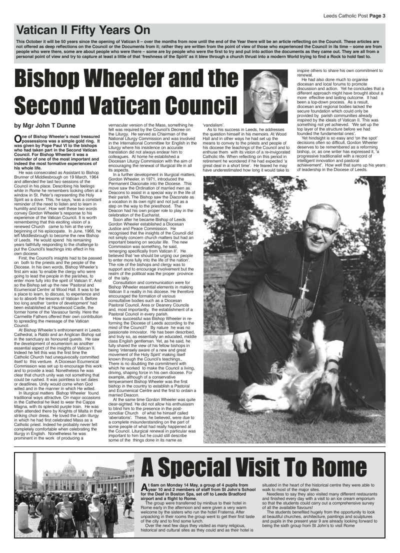 Jun 2012 edition of the Leeds Catholic Post Jun 2012 edition of the Leeds Catholic Post